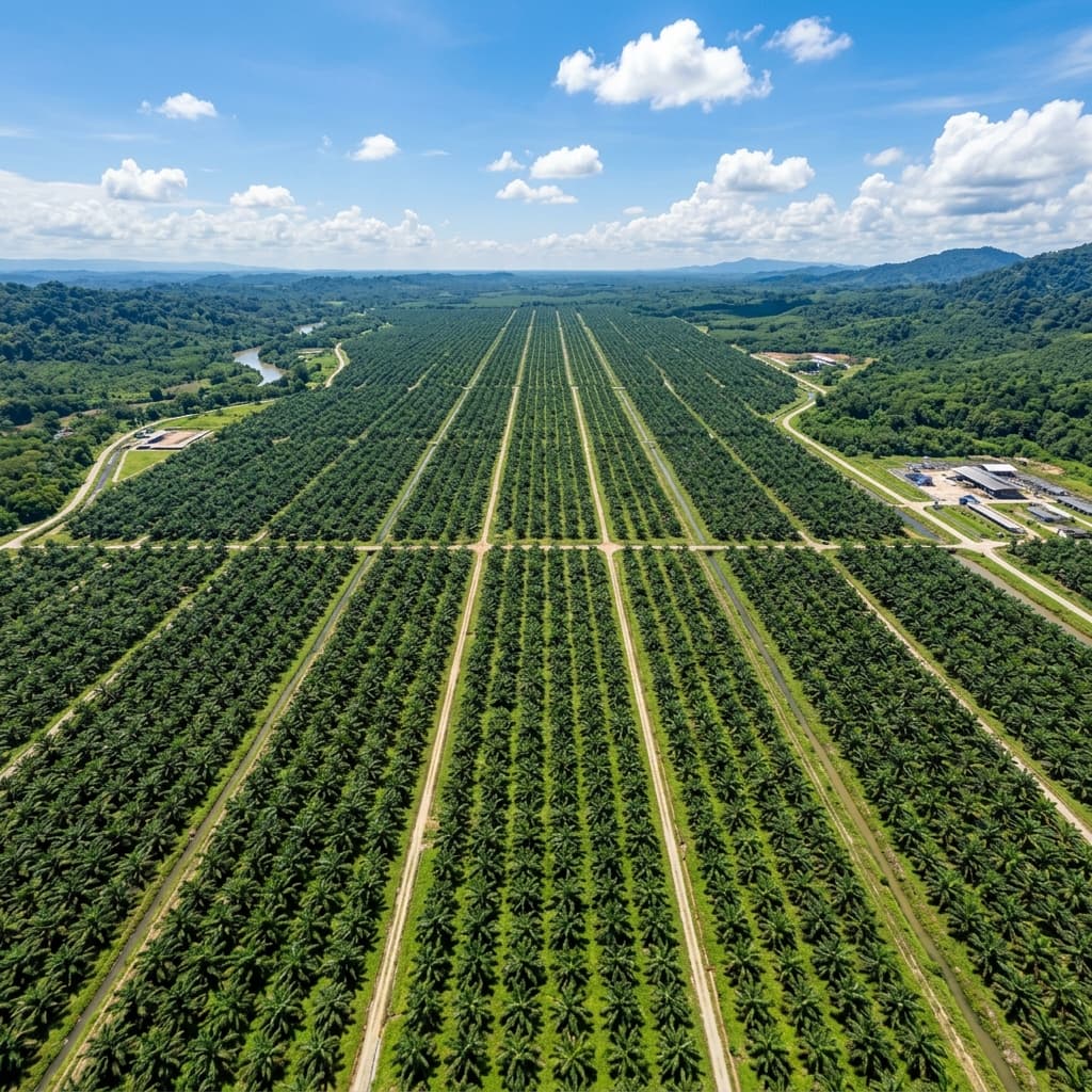 Palm oil plantation in Indonesia — PT Yones Satiya Wacana export operations
